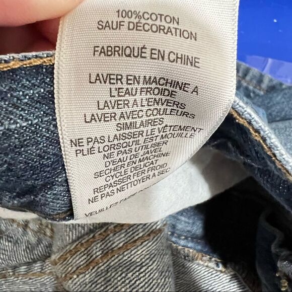 Levi’s Wedgie Skinny Jeans Button Fly Frayed Hem - Picture 14 of 14